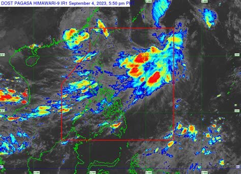 is there a low pressure in the philippines today|LPA to dissipate, southwest monsoon to bring rains until Friday.